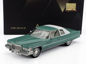 ~jJ[ A 1/18 LfbN N[y fr STAMP-MODELS 1/18 CADILLAC COUPE DE VILLE 1976 GREEN WHITE STM1976603