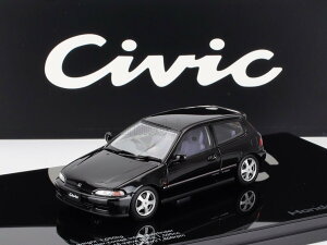 ミニカー 1/43 ホンダ シビック LCD-MODEL 1/43 HONDA CIVIC SIR II EG6 VTEC 1993 BLACK LCD43010-BL