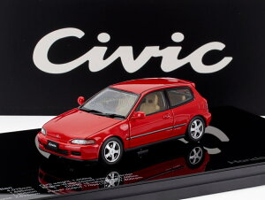 ~jJ[ 1/43 z_ VrbN LCD-MODEL 1/43 HONDA CIVIC SIR II EG6 VTEC 1993 RED LCD43010-RE