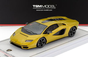 �~�j�J�[ 1/43 �����{���M�[�j �J�E���^�b�N TRUESCALE 1/43 LAMBORGHINI COUNTACH LPi 800-4 2023 YELLOW TSM430783