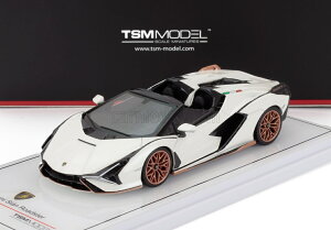 ~jJ[ 1/43 {M[j VA TRUESCALE 1/43 LAMBORGHINI SIAN FKP 37 HYBRID ROADSTER OPEN N 19 2020 BIANCO ASOPO - WHITE BLACK TSM430832