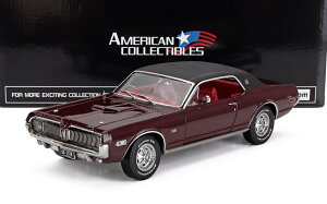 ~jJ[ A 1/18 }[L[ N[K[ SUN-STAR 1/18 MERCURY COUGAR XR7G COUPE 1968 CHERRY RED 01574
