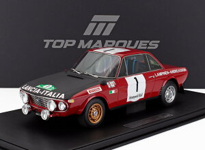 �~�j�J�[ 1/12 �����`�A �t�����B�A 1600 TOPMARQUES 1/12 LANCIA FULVIA HF 1600 COUPE (night version) N 1 WINNER RALLY DU MAROC 1972 RED TMR12-58B