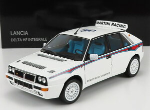~jJ[ 1/18 `A f^  KYOSHO 1/18 LANCIA DELTA HF INTEGRALE MARTINI 6 1992 WHITE 08344E