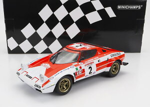 �~�j�J�[ 1/18 �����`�A �X�g���g�X �~�j�`�����v�X MINICHAMPS 1/18 LANCIA STRATOS HF N 2 1974 RED WHITE 155741702