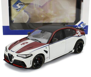 ~jJ[ 1/18 At@I WA GTAm \h SOLIDO 1/18 ALFA ROMEO GIULIA GTAm 2023 WHITE RED 1806907