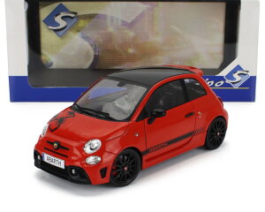 �~�j�J�[ 1/18 �t�B�A�b�g 500 �A�o���g 595 SOLIDO 1/18 FIAT NUOVA 500 ABARTH 595 2022 ROSSO MARANELLO - RED 1811305