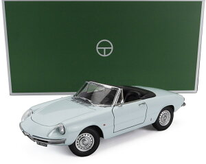 ~jJ[ 1/18 At@I fGbg XpC_[ TOURING MODELCARS 1/18 ALFA ROMEO DUETTO SPIDER 1600 CODA TONDA 1966 LIGHT BLUE 18120002