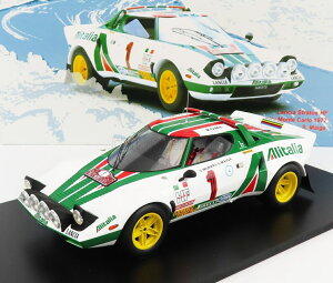 �~�j�J�[ 1/18 �����`�A �X�g���g�X SPARK-MODEL 1/18 LANCIA STRATOS HF ALITALIA (night version) N 1 1977 WHITE GREEN RED 18S535