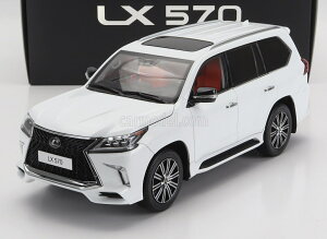 ~jJ[ 1/18 NTX LX570 SUV LCD-MODEL 1/18 LEXUS LX570 2022 WHITE LCD18010-WH