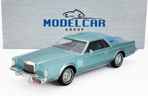 ~jJ[ A 1/18 J[ R`l^ MCG 1/18 LINCOLN CONTINENTAL MARK V 1978 LIGHT BLUE MET MCG18369