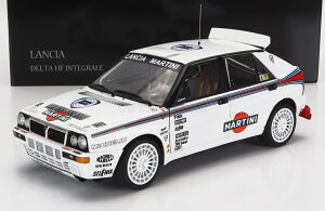 ~jJ[ 1/18 `A f^  KYOSHO 1/18 LANCIA DELTA HF INTEGRALE EVOLUZIONE MARTINI RACING N 0 TEST CAR 1992 WHITE 08348G