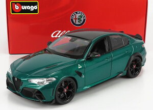 ~jJ[ 1/18 At@I WA GTA u[S BURAGO 1/18 ALFA ROMEO GIULIA GTA 2020 MONTREAL GREEN MET 18-01446
