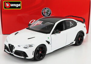 ~jJ[ 1/18 At@I WA GTAm u[S BURAGO 1/18 ALFA ROMEO GIULIA GTAm 2020 BIANCO TROFEO - WHITE 18-01448