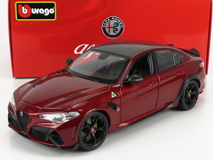 ~jJ[ 1/18 At@I WA GTA u[S BURAGO 1/18 ALFA ROMEO GIULIA GTA 2020 ROSSO ALFA MET - DARK RED MET 18-11048