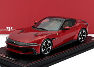 �~�j�J�[ 1/18 �t�F���[�� 12�`�����h�� MR-MODELS 1/18 FERRARI 12CILINDRI COUPE V12 830cv 2024 ROSSO MAGMA - RED MET FE043SE3