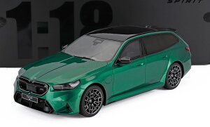 �~�j�J�[ 1/18 BMW 5�V���[�Y M5 GT-SPIRIT 1/18 BMW 5-SERIES M5 (G91) TOURING SW STATION WAGON 2024 GREEN MET GT509