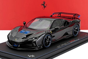 �~�j�J�[ 1/18 �t�F���[�� SF90 XX BBR-MODELS 1/18 FERRARI SF90 XX STRADALE 2024 NERO DAYTONA - BLACK BLUE P18237Q-VET