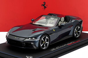 ~jJ[ 1/18 tF[ 12`h BBR-MODELS 1/18 FERRARI 12CILINDRI V12 830cv SPIDER OPEN 2024 BLU ROMA - BLUE MET P18251C-VET