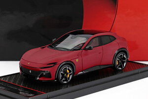 ミニカー 1/43 フェラーリ プロサングエ SUV BBR-MODELS 1/43 FERRARI PUROSANGUE SUV PANORAMIC ROOF 2022 ROSSO F1-75 - MATT RED BBRC283G