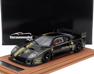 ~jJ[ 1/18 tF[ F40 TECNOMODEL 1/18 FERRARI F40 LM JPS JOHN PLAYER SPECIAL 1996 BLACK RIMS BLACK GOLD TM18-410A