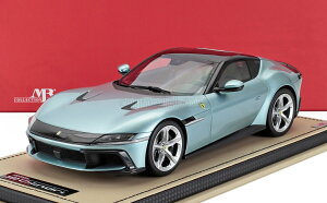 �~�j�J�[ 1/18 �t�F���[�� 12CILINDRI MR-MODELS 1/18 FERRARI 12CILINDRI COUPE V12 830cv 2024 CELESTE TREVI - LIGHT BLUE MET FE043D