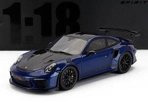~jJ[ 1/18 |VF 911 GT3 GT-SPIRIT 1/18 PORSCHE 911 991-2 GT3 RS COUPE 2018 BLUE CARBON BLACK GT526