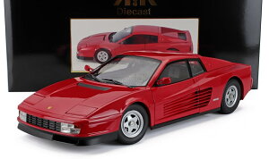 ~jJ[ 1/12 tF[ eX^bT KK-SCALE 1/12 FERRARI TESTAROSSA 1986 RED KKDC120201