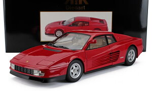 ~jJ[ 1/12 tF[ eX^bT KK-SCALE 1/12 FERRARI TESTAROSSA MKI MONODADO MONOSPECCHIO 1984 RED KKDC120204