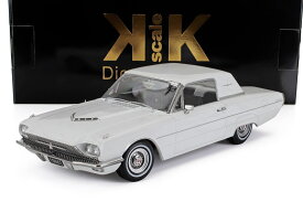 ミニカー アメ車 1/18 フォード サンダーバード KK-SCALE 1/18 FORD USA THUNDERBIRD COUPE 1966 WHITE KKDC181381