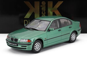 �~�j�J�[ 1/18 BMW 3�V���[�Y KK-SCALE 1/18 BMW 3-SERIES (E46) 1999 LIGHT GREEN KKDC181436