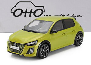 ~jJ[ 1/18 vW[ E208 GT OTTO-MOBILE 1/18 PEUGEOT E-208 GT 2024 YELLOW MET OT1164