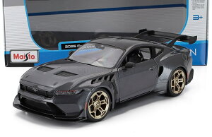 �~�j�J�[ �A���� 1/18 �t�H�[�h �}�X�^���O �}�C�X�g MAISTO 1/18 FORD USA MUSTANG GTD 5.2L V8 COUPE 2025 GREY 31468GR