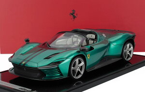 �~�j�J�[ 1/12 �t�F���[�� �f�C�g�i BBR-MODELS 1/12 FERRARI DAYTONA SP3 SERIE ICONA OPEN ROOF 2022 GREEN JEWEL - BLACK BBR1217i