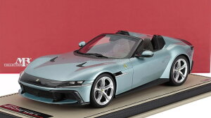 �~�j�J�[ 1/18 �t�F���[�� 12CILINDRI MR-MODELS 1/18 FERRARI 12CILINDRI COUPE V12 830cv 2024 CELESTE TREVI - LIGHT BLUE MET FE044D