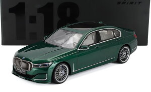 �~�j�J�[ 1/18 BMW 7�V���[�Y B7 GT-SPIRIT 1/18 BMW 7-SERIES ALPINA B7 LCI BI-TURBO (G12) 2023 GREEN GT942