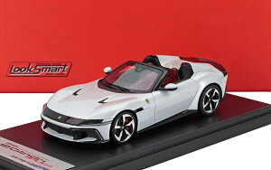 �~�j�J�[ 1/43 �t�F���[�� 12CILINDRI LOOKSMART 1/43 FERRARI 12CILINDRI V12 830cv SPIDER OPEN 2024 BIANCO ARTICO - WHITE MET LS556B