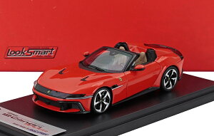 �~�j�J�[ 1/43 �t�F���[�� 12CILINDRI LOOKSMART 1/43 FERRARI 12CILINDRI V12 830cv SPIDER OPEN 2024 ROSSO DINO - RED LS556G