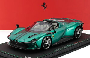 �~�j�J�[ 1/18 �t�F���[�� �f�C�g�i BBR-MODELS 1/18 FERRARI DAYTONA SP3 OPEN ROOF ICONA 2022 GREEN JEWEL P18214TMi-VET