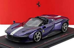 �~�j�J�[ 1/18 �t�F���[�� �f�C�g�i BBR-MODELS 1/18 FERRARI DAYTONA SP3 OPEN ROOF ICONA 2022 VIOLA DINO - PURPLE P18214TMN-VET