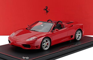 �~�j�J�[ 1/18 �t�F���[�� 360 ���f�i BBR-MODELS 1/18 FERRARI 360 MODENA SPIDER 1999 MANUAL GEAR BOX CAMBIO MANUALE ROSSO CORSA - RED P18229A1-VET