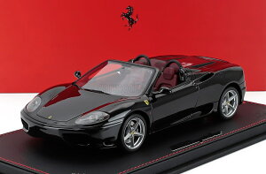 �~�j�J�[ 1/18 �t�F���[�� 360 ���f�i BBR-MODELS 1/18 FERRARI 360 MODENA SPIDER 1999 MANUAL GEAR BOX CAMBIO MANUALE GLOSS BLACK P18229E-VET