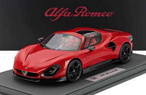 �~�j�J�[ 1/18 �A���t�@�����I 33 �X�g���_�[�� BBR-MODELS 1/18 ALFA ROMEO 33 STRADALE 2025 ARANCIONE - ORANGE P18264C-VET