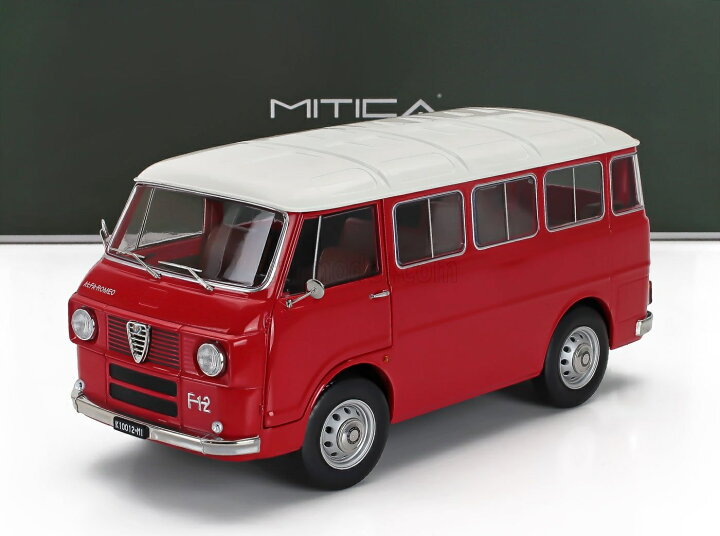 楽天市場】ミニカー 1/18 アルファロメオ F12 ミニバス MITICA-DIECAST
