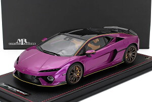 �~�j�J�[ 1/18 �����{���M�[�j �e�������I MR-MODELS 1/18 LAMBORGHINI TEMERARIO ALLEGGERITA PACKAGE 2024 VIOLA BAST - PURPLE LAMBO062SE3