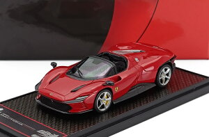 �~�j�J�[ 1/43 �t�F���[�� �f�C�g�i BBR-MODELS 1/43 FERRARI DAYTONA SP3 SERIE ICONA OPEN ROOF 2022 ROSSO CORSA - RED BBRC267TMC1