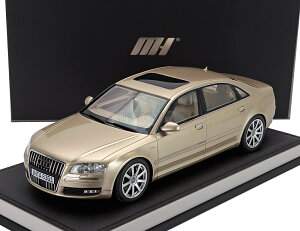 �~�j�J�[ 1/18 �A�E�f�B A8 L MOTORHELIX 1/18 AUDI A8 L W12 QUATTRO 2008 BEIGE PEARL MH030iBP