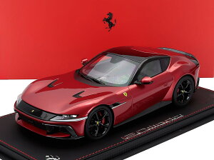 �~�j�J�[ 1/18 �t�F���[�� 12 �`�����h�� BBR-MODELS 1/18 FERRARI 12CILINDRI COUPE V12 830cv 2024 ROSSO IMOLA - RED MET P18248F1-VET
