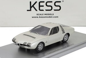 �~�j�J�[ 1/43 �A���t�@�����I �����g���I�[�� KESS-MODEL 1/43 ALFA ROMEO MONTREAL EXPO 1967 WHITE KE43000381