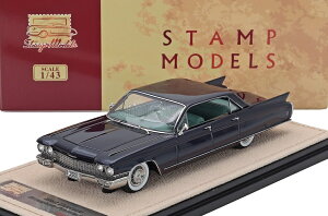 �~�j�J�[ �A���� 1/43 �L���f���b�N �G���h���h STAMP-MODELS 1/43 CADILLAC ELDORADO BROUGHAM PININFARINA 1960 BLUE MET STM60012